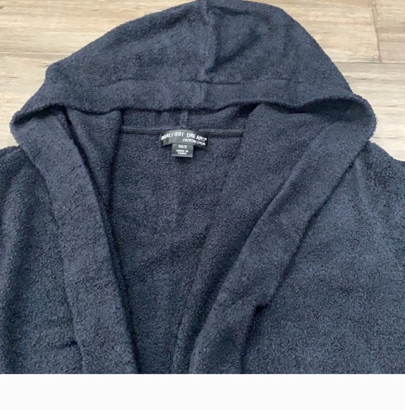 Barefoot Dreams Cozychic Lite Coastal Hooded Cardigan, size xs/s - Picture 8 of 10